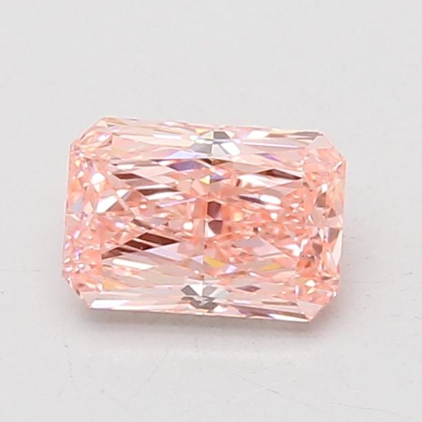 1.03 Ct. Fancy Vivid Pink Radiant Lab Grown Diamond