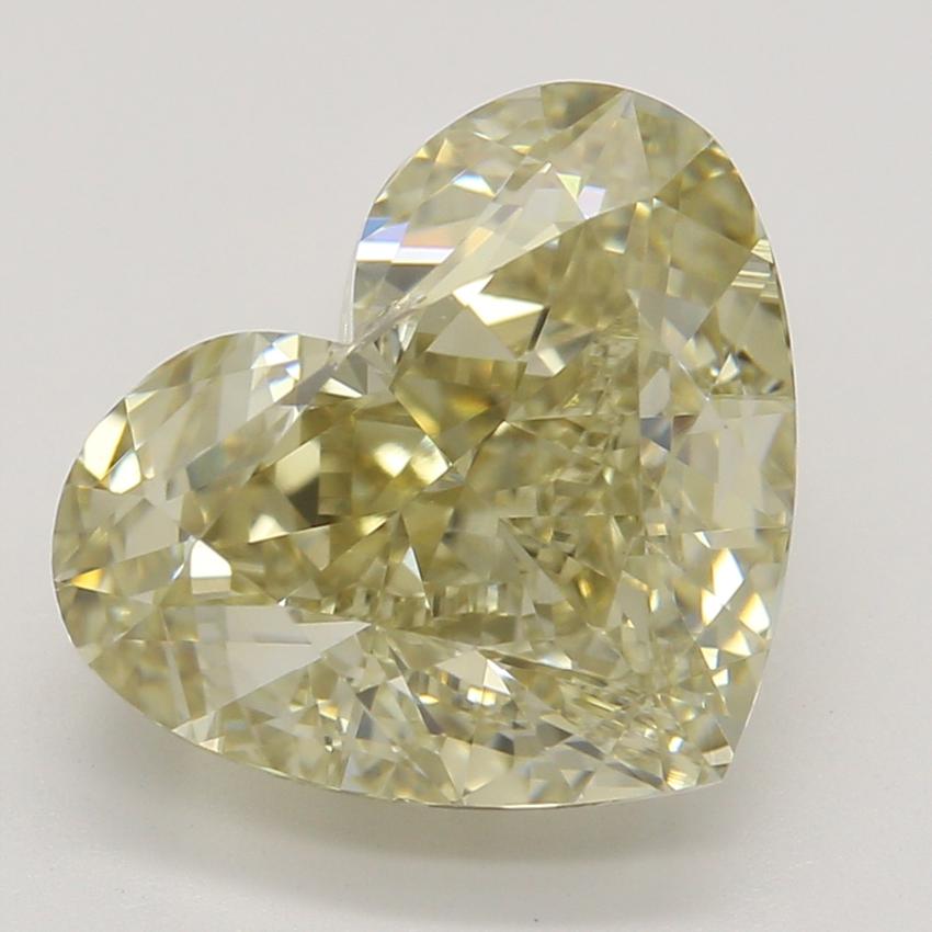 3.03 Ct. Fancy Brownish Yellow Heart Diamond