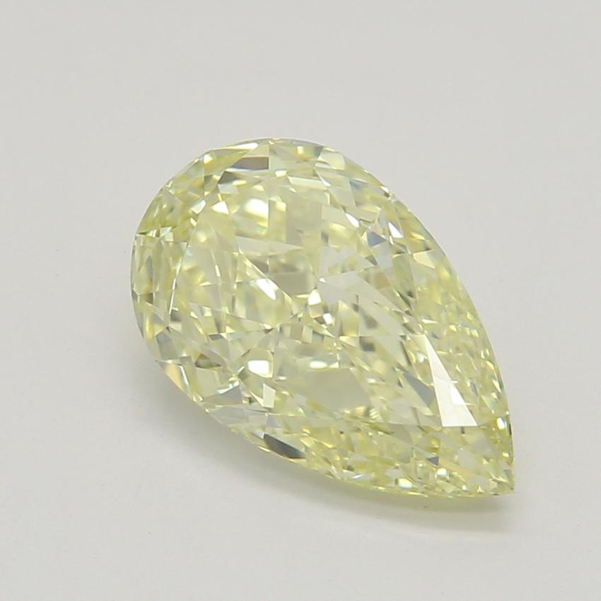 1.01 Ct. Fancy Light Yellow Pear Diamond