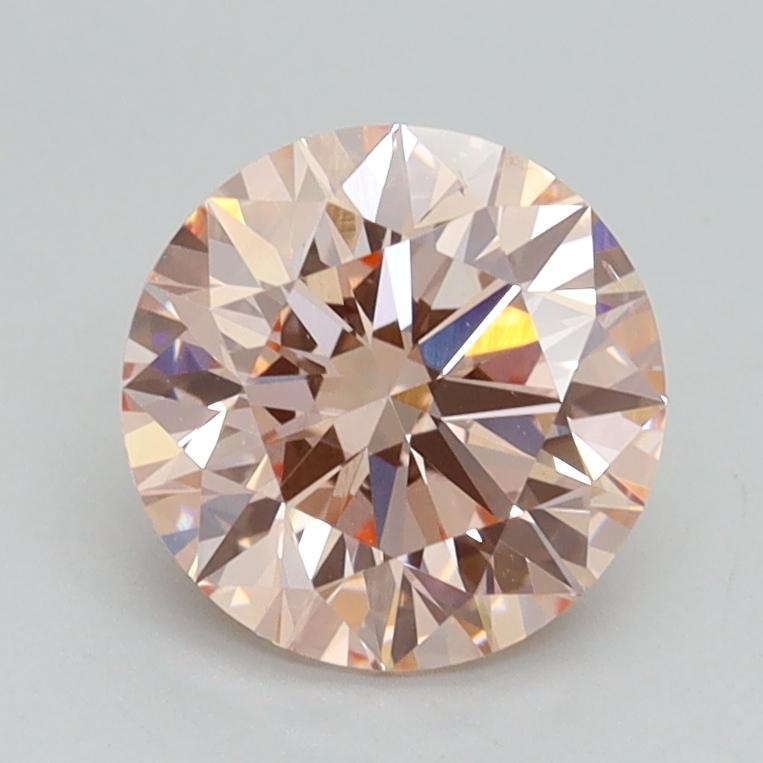1.50 Ct. Fancy Pink Round Lab Grown Diamond