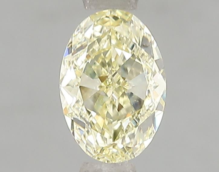 1.02 Ct. Fancy Yellow Oval Lab Grown Diamond