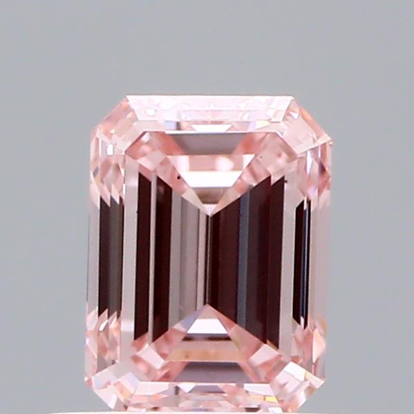 0.70 Ct. Fancy Intense Pink Emerald Lab Grown Diamond