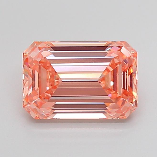 4.01 Ct. Fancy Intense Pink Emerald Lab Grown Diamond