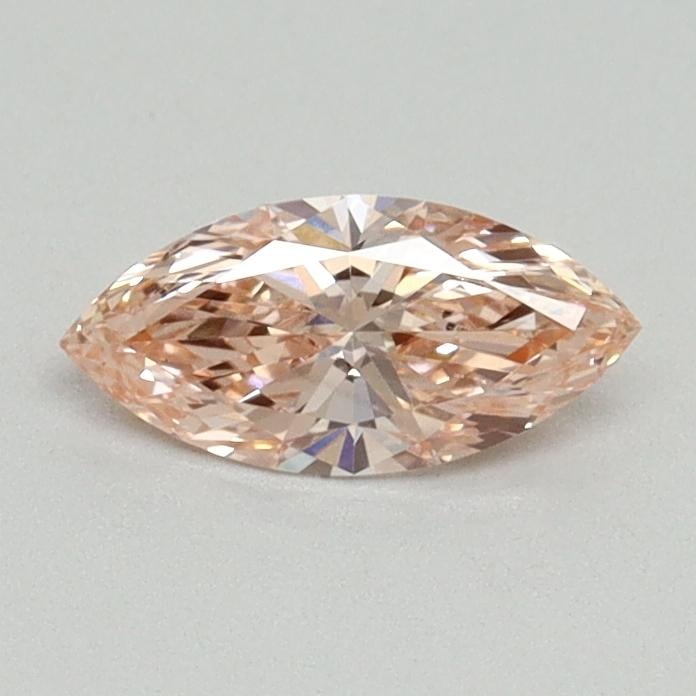 0.38 Ct. Fancy Vivid Pink Marquise Lab Grown Diamond