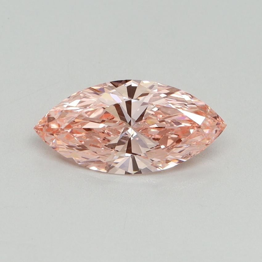 1.04 Ct. Fancy Vivid Pink Marquise Lab Grown Diamond