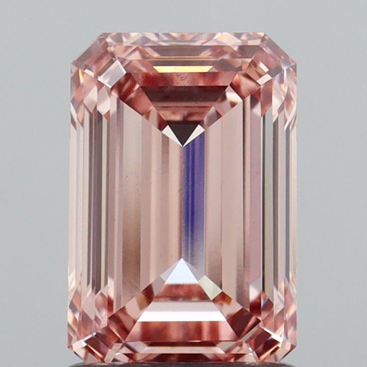 1.54 Ct. Fancy Brownish Pink Emerald Lab Grown Diamond
