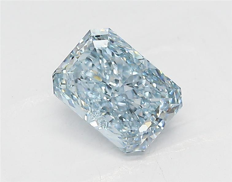 1.18 Ct. Fancy Intense  Blue Radiant Lab Grown Diamond