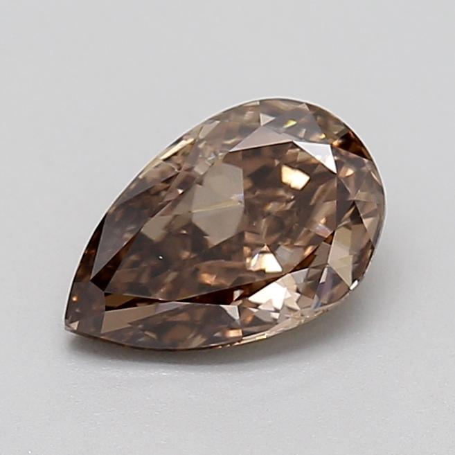 0.99 Ct. Fancy  Brown Pear Lab Grown Diamond