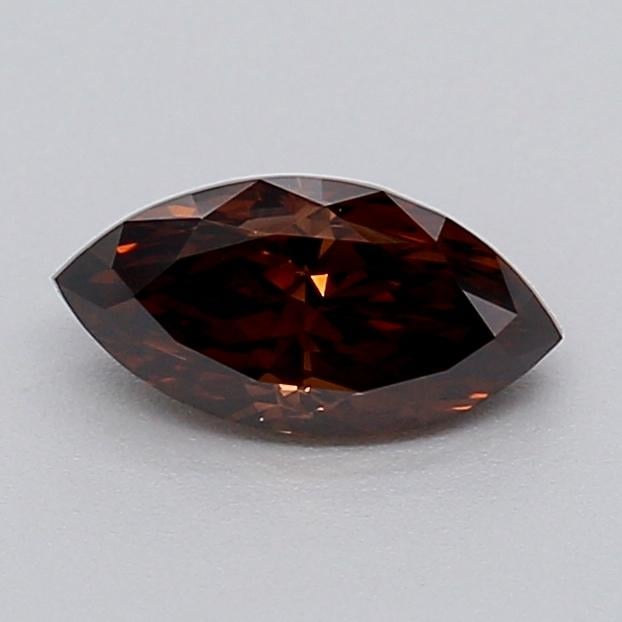0.37 Ct. Fancy Deep  Brown Marquise Lab Grown Diamond