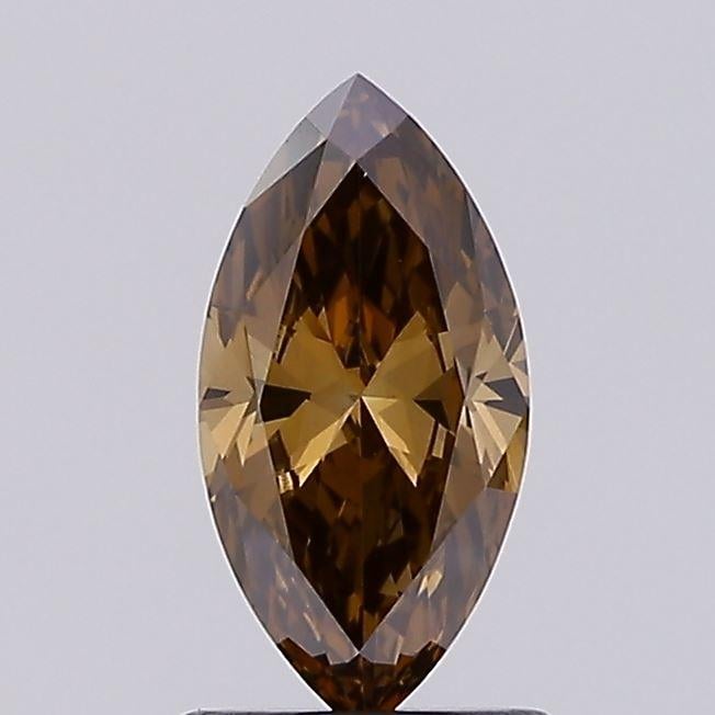 0.89 Ct. Fancy Brown Marquise Lab Grown Diamond