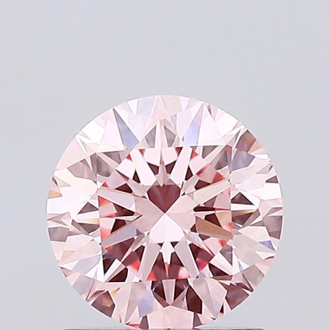 1.03 Ct. Fancy Intense Pink Round Lab Grown Diamond