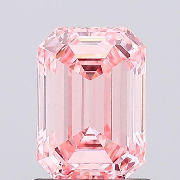 1.05 Ct. Fancy Vivid Pink Emerald Lab Grown Diamond
