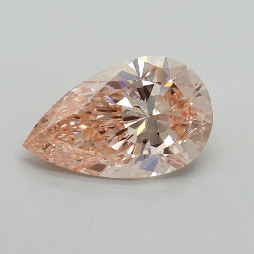 1.69 Ct. Fancy Intense Pink Pear Lab Grown Diamond