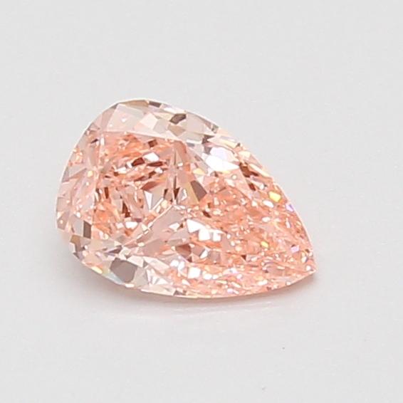 0.61 Ct. Fancy Vivid Pink Pear Lab Grown Diamond