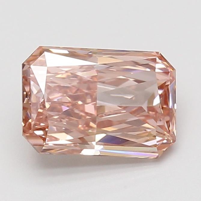 2.03 Ct. Fancy Intense Brownish Pink Radiant Lab Grown Diamond