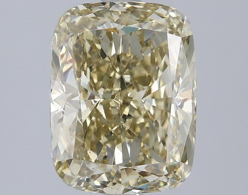 3.00 Ct. Fancy Light Yellow Cushion Lab Grown Diamond
