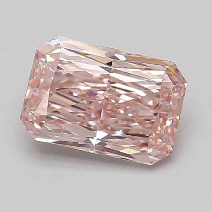 2.38 Ct. Fancy Intense Pink Radiant Lab Grown Diamond