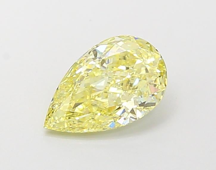 1.03 Ct. Fancy Yellow Pear Lab Grown Diamond