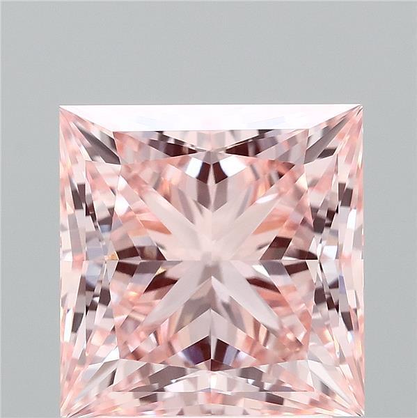 2.76 Ct. Fancy Vivid Pink Princess Lab Grown Diamond
