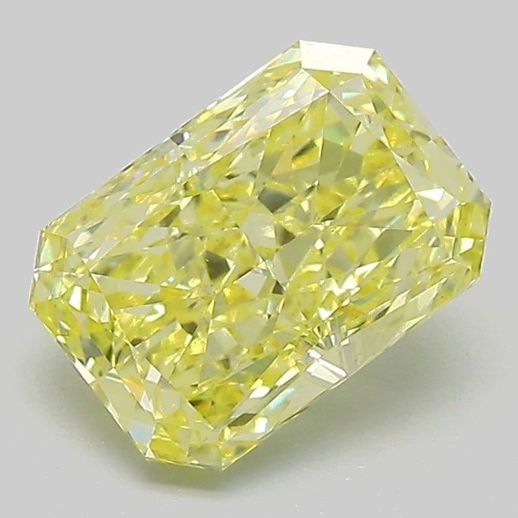 2.05 Ct. Fancy Intense Yellow Radiant Lab Grown Diamond