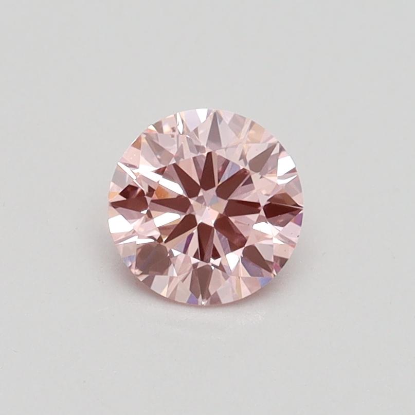 0.50 Ct. Fancy Intense Pink Round Lab Grown Diamond