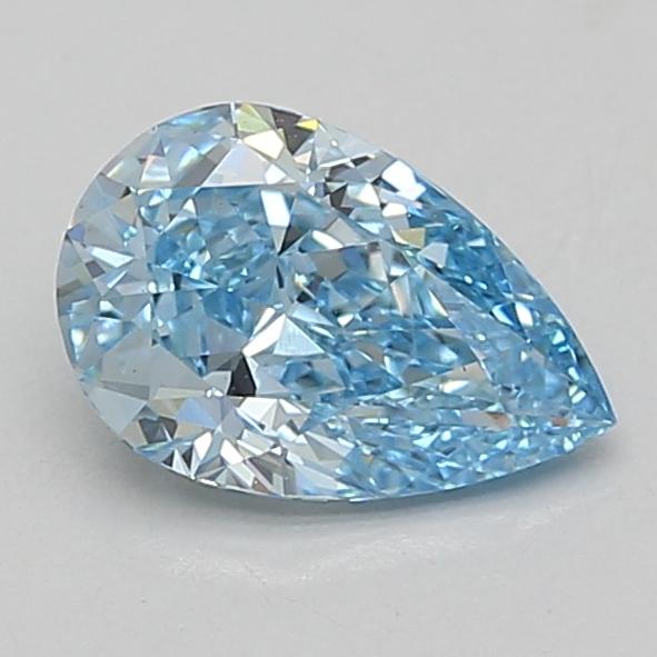 1.50 Ct. Fancy Vivid Blue Pear Lab Grown Diamond