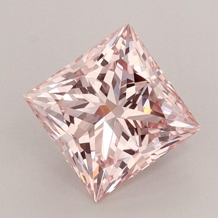 1.57 Ct. Fancy Intense  Pink Princess Lab Grown Diamond