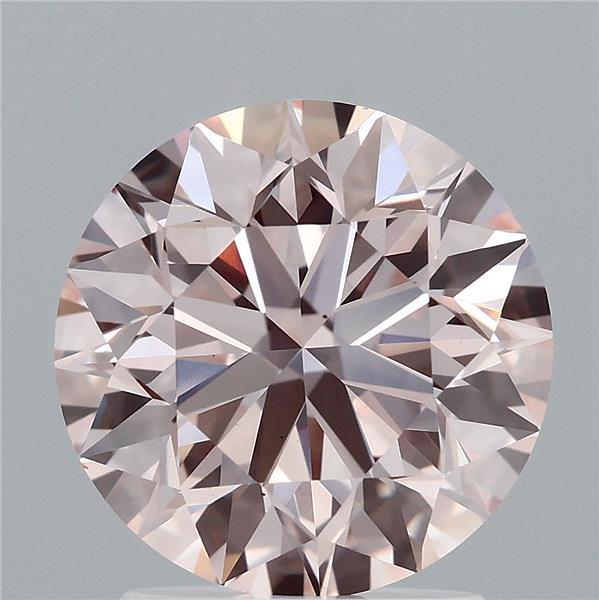 2.11 Ct. Fancy Pink Round Lab Grown Diamond
