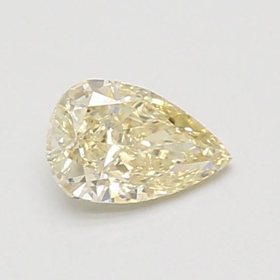 0.56 Ct. Fancy Light Yellow Pear Lab Grown Diamond