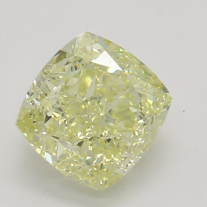 1.14 Ct. Fancy Yellow Cushion Diamond