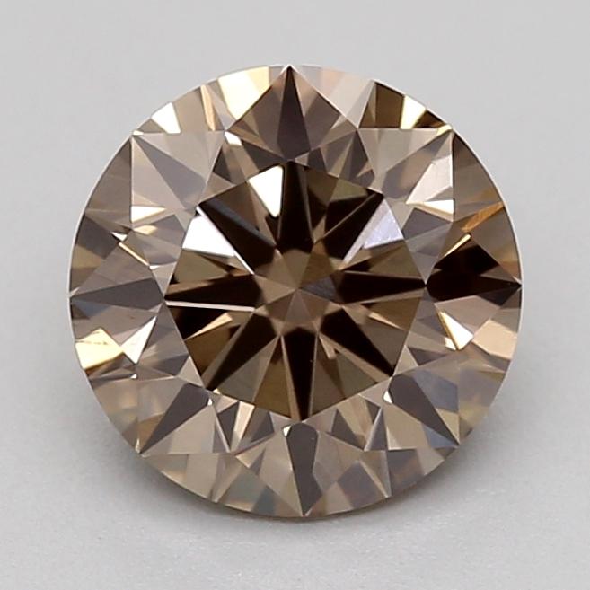 0.85 Ct. Fancy  Brown Round Lab Grown Diamond