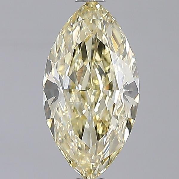 2.04 Ct. Fancy Yellow Marquise Lab Grown Diamond
