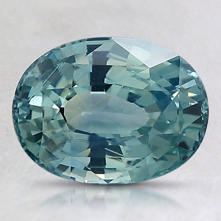 9x6.8mm Unheated Blue Oval Sapphire