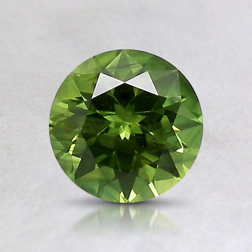 6.2mm Green Round Australian Sapphire