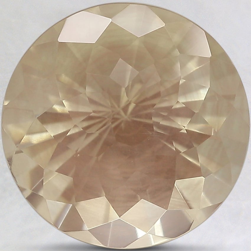 13.2x13.1mm Unheated Peach Modified Round Oregon Sunstone
