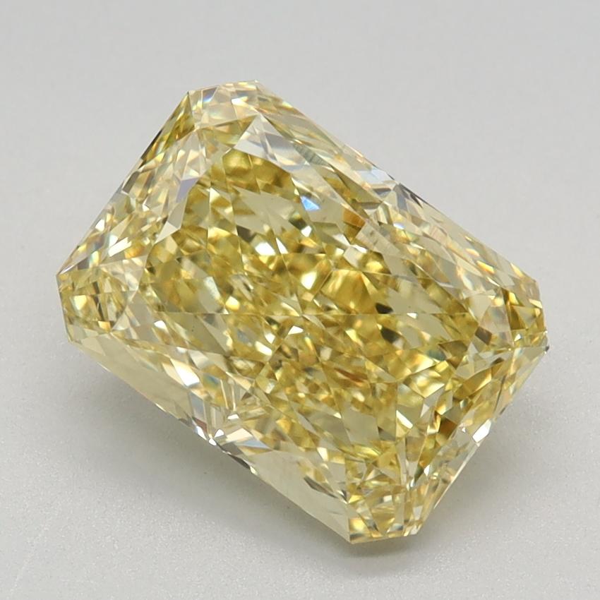 2.56 Ct. Fancy Intense Yellow Radiant Lab Grown Diamond