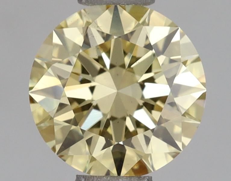 1.21 Ct. Fancy Intense Yellow Round Lab Grown Diamond