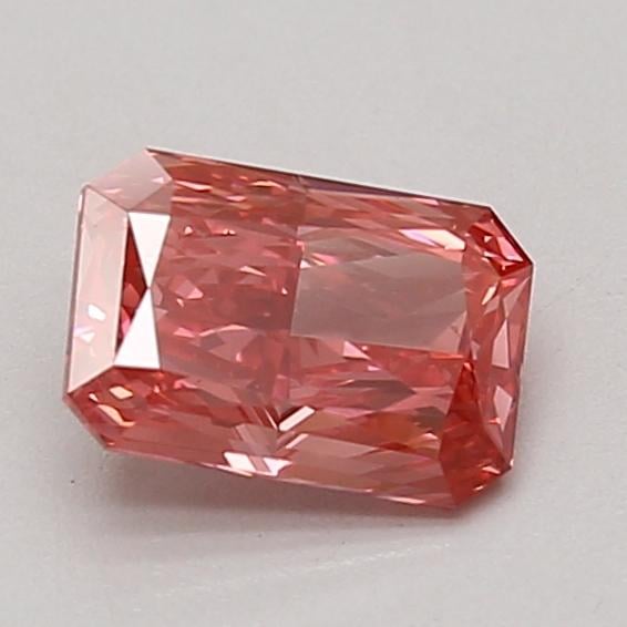 1.04 Ct. Fancy Vivid Pink Radiant Lab Grown Diamond
