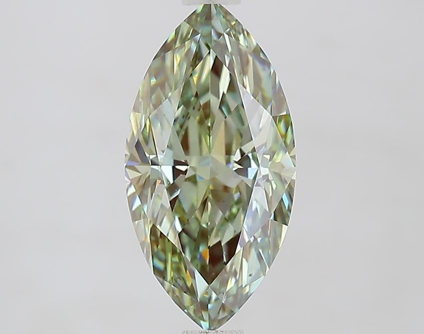 1.86 Ct. Fancy Intense Green Marquise Lab Grown Diamond