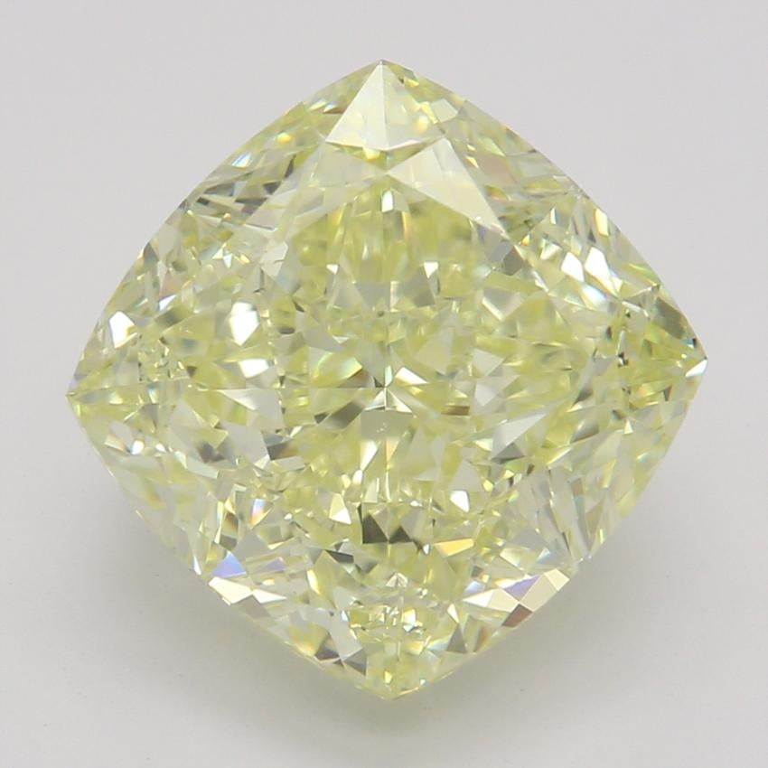 3.53 Ct. Fancy Yellow Cushion Diamond