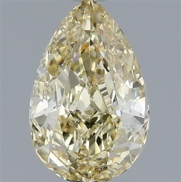 1.51 Ct. Fancy Yellow Pear Lab Grown Diamond