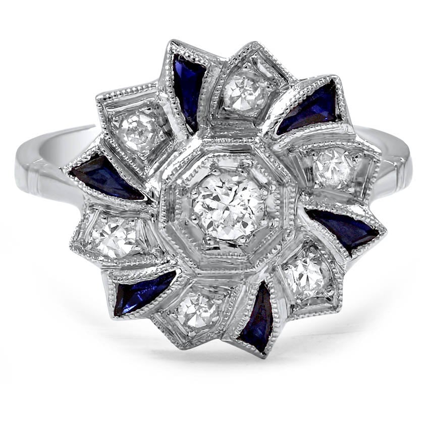 Retro Diamond Vintage Ring
