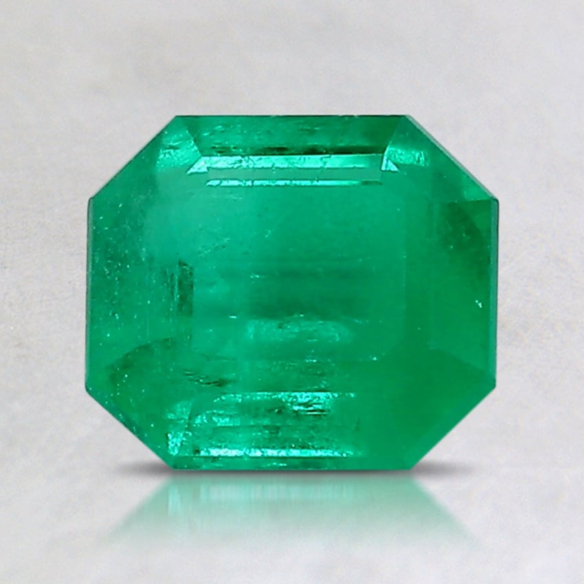 7.2x6.6mm Asscher Colombian Emerald