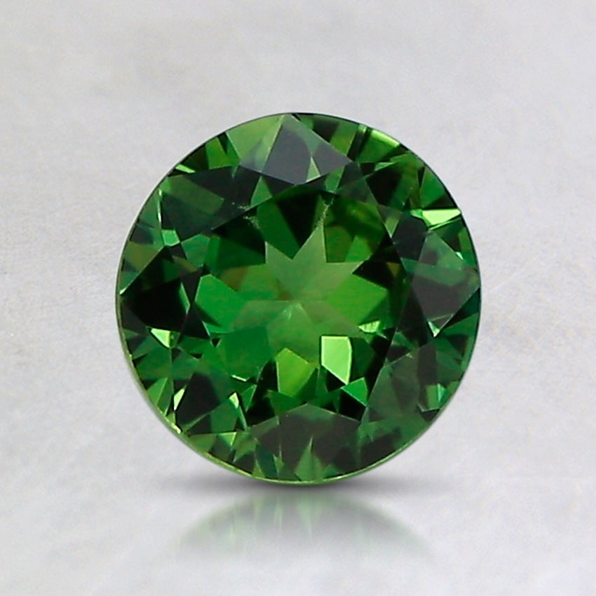 6.3x6.2mm Unheated Green Round Australian Sapphire