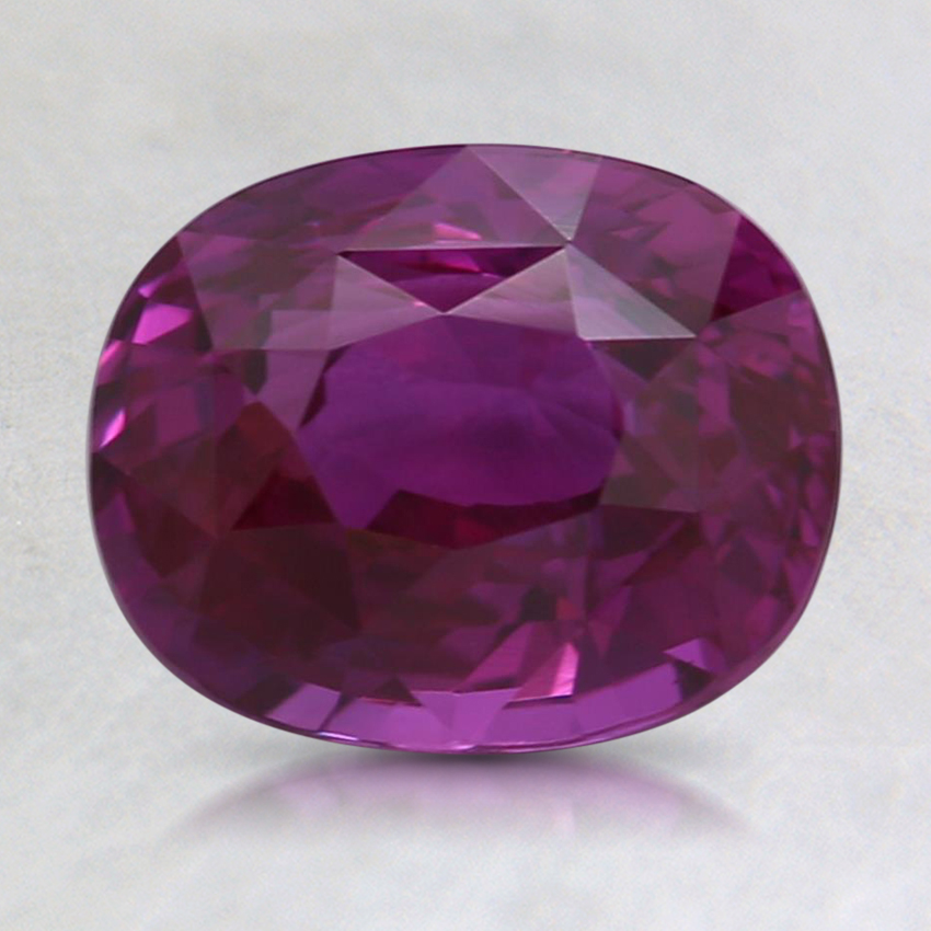 8.3x6.7mm Pink Cushion Sapphire