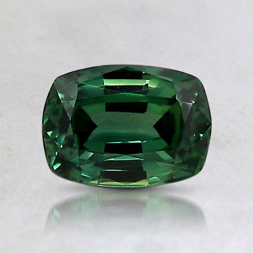 6.8x5mm Unheated Teal Cushion Kenyan Sapphire