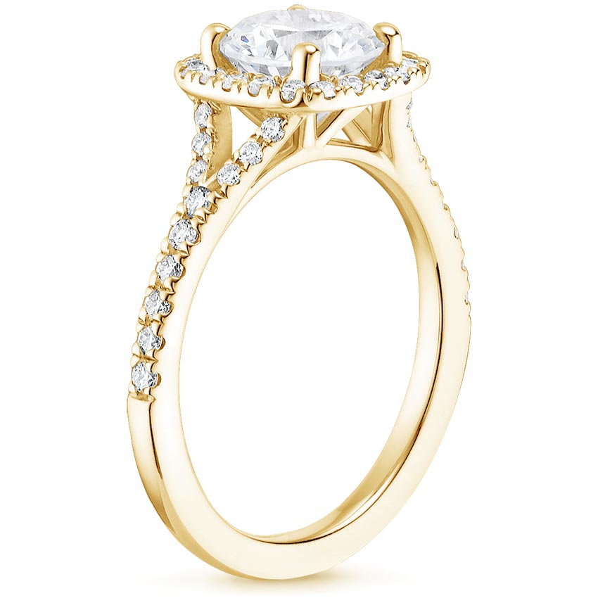 18K Yellow Gold Joy Diamond Ring (1/3 ct. tw.), large side view