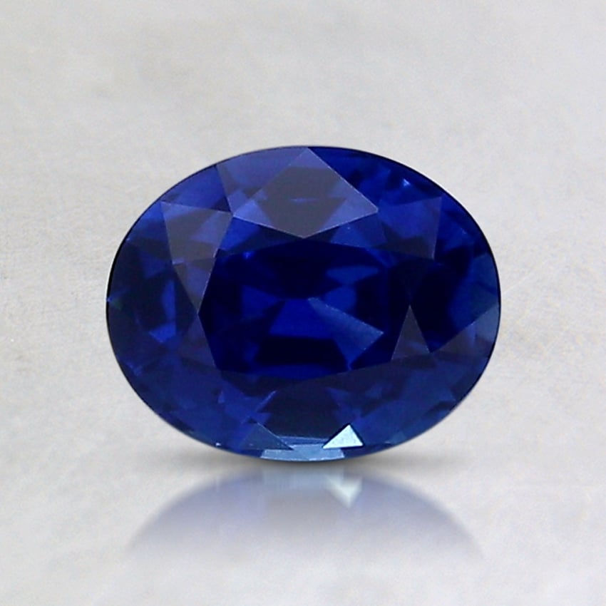 6.6x5.3mm Blue Oval Sapphire