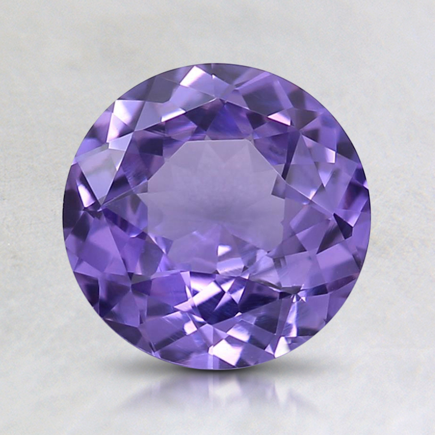 7.1mm Unheated Purple Round Sapphire