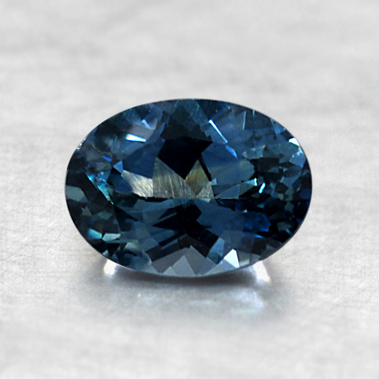 7x5mm Malawi Teal Oval Sapphire